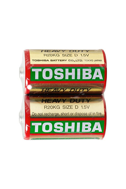 Toshiba Baterie R20, set 2 bucati