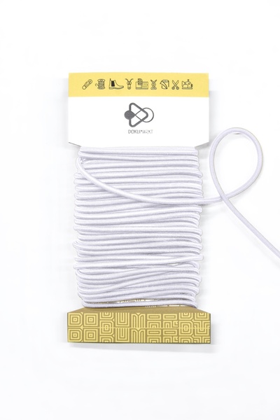 Dokumarkt 3.5mm Thick Hard Round Rubber Cord - Smart Boot Laces - Tent Luggag...