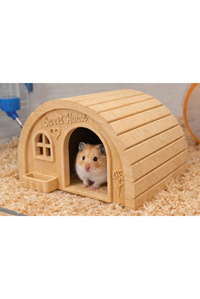 barsdepo Hamster Yuvası ※ Hamster Evi ※ Hamster Kafesi ve Habitatı için Dekor...