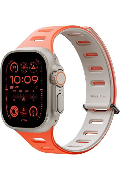 Native Union Active Band | Strap for Apple Watch 42/44/45/49mm, Magnetic, Rev...