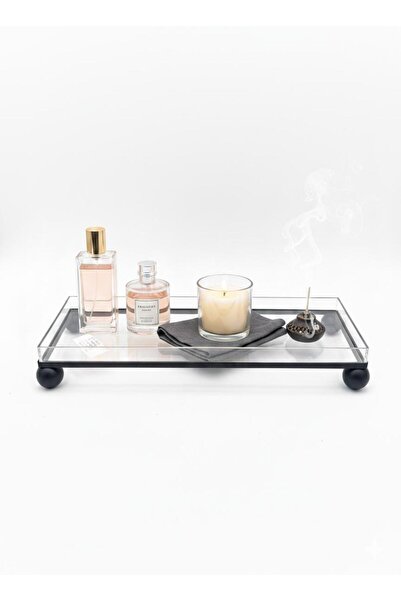 Afaq rectangular acrylic tray