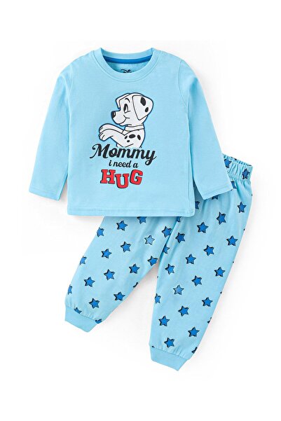 Babyhug Disney بيجامة نوم قطنية محبوكة بأكمام طويلة مزينة بطبعة 101 كلب دالمي...