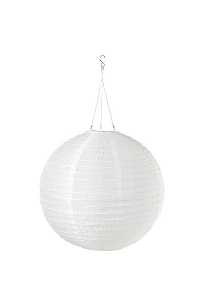IKEA SOLVINDEN Solar LED Pendant Lamp, Outdoor/White, 45 cm