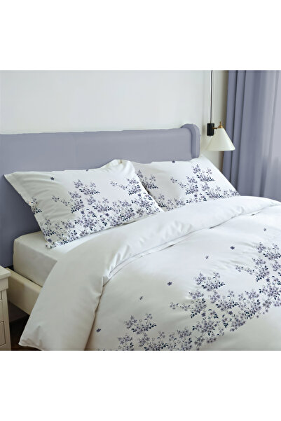 Cottage طقم لحاف مكون من 6 قطع بنقشة زهور مائية، مقاس كبير جدًا 240 × 260 سم