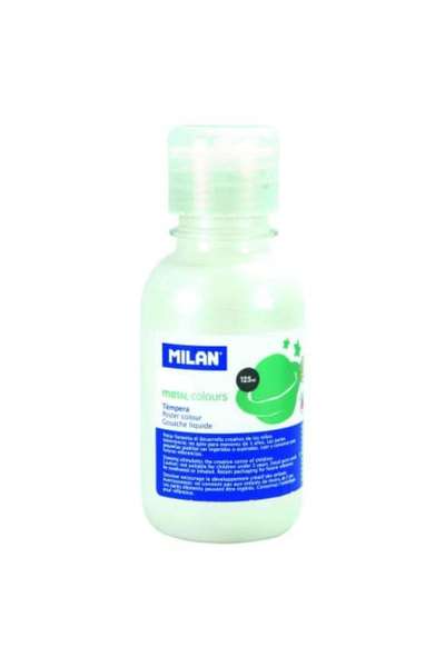 Milan Tempera 125ml metallic White