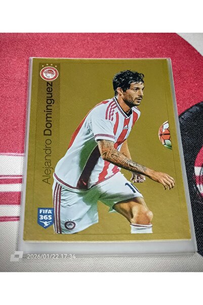 Panini Alejandro Dominguez Olympiacos Fc Fifa 365