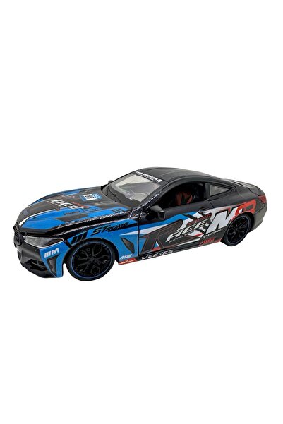 JPT Model BMW M8 Racing turnat sub presiune 1:24 Albastru