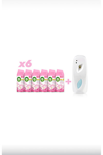 Air Wick SET COMPLET – Aparat Freshmatic + 6x Rezerve (magnolia )6x250mll