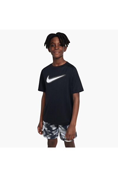 Nike Dri-Fit Multi Youth Kids' Black Unisex T-Shirt