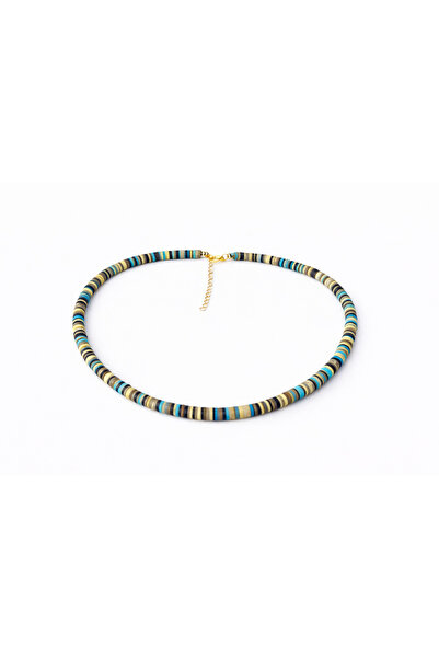 Archhazel Jewelery Koyu Renkli Karışık Fimo Kolye
