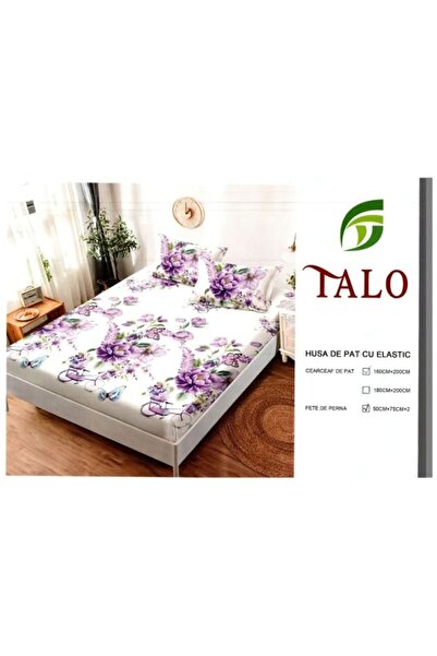 Hotel Supplier Finet Sheet with Elastic and 2 Pillowcases HP52