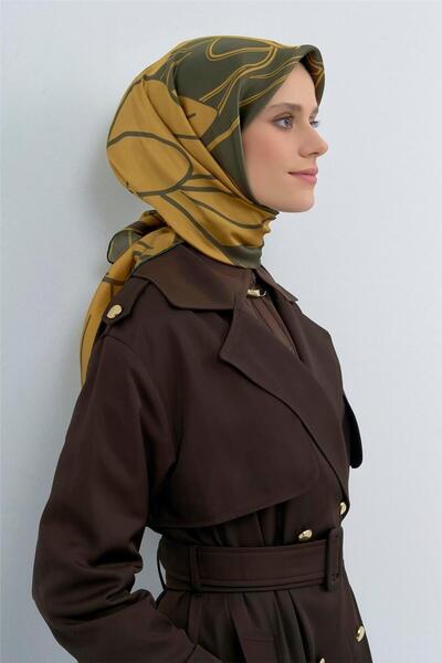 Armine وشاح سورا من الحرير الخالص 9553D 84