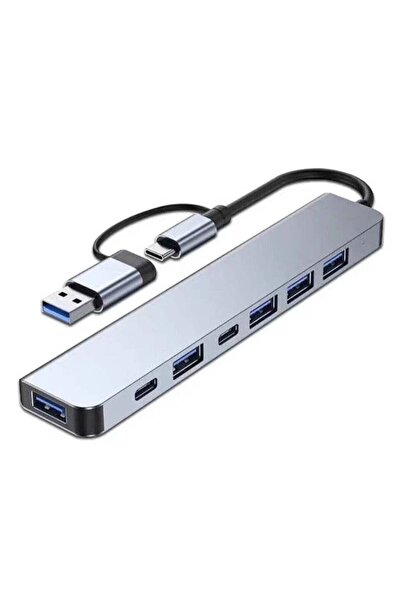 Generic USB C Hub 8 in 1, C Docking Station