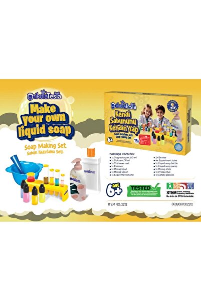 Play Toys PLAYTOYS NIKOLA TESLA DIY LIQUID SOAP FACTORY