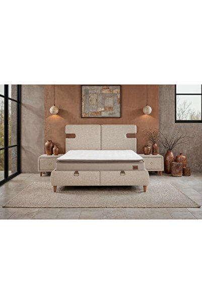 Konfor Yatak Orion 3'lü Set Baza Başlık Yatak Seti