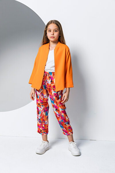 incity Jachetă Mango în stil clasic cu fermoar pentru fete - Produs nou