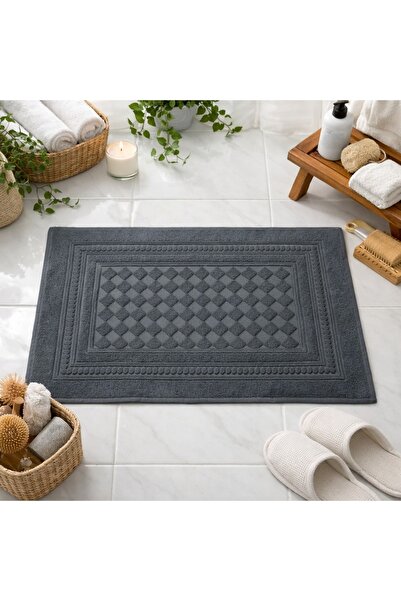 Bella Home Pyramid Textured Foot Mat |   50X70 cm |   Stylish & Durable |   1...