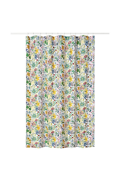 IKEA STRANDLUMMER Shower Curtain, Multicolor, 180 x 200 cm
