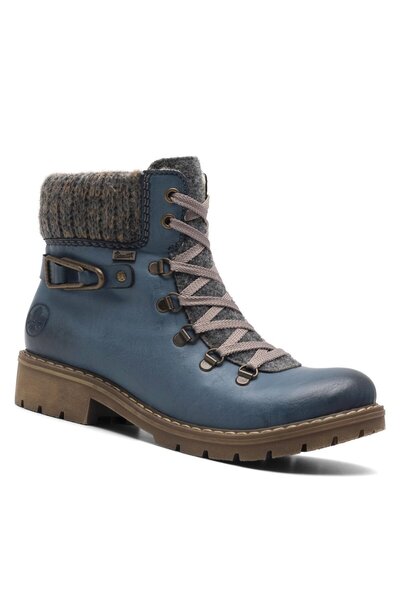 Rieker ankle boots women blue Y9131-15