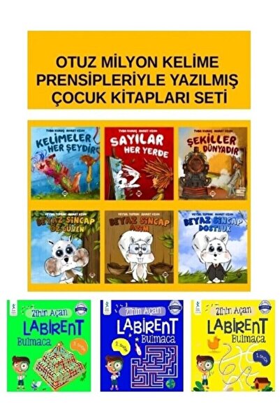 Buzdağı Yayınevi Otuz Milyon Kelime Prensipleriyle Yazılmış Çocuk Kitapları S...