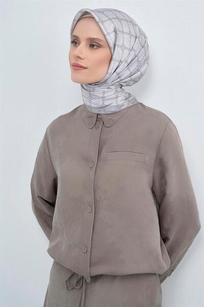 Armine Eșarfă din mătase pură tip twill 9530D 08