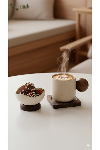 Generic Tea and coffee cup set with side serving saucer