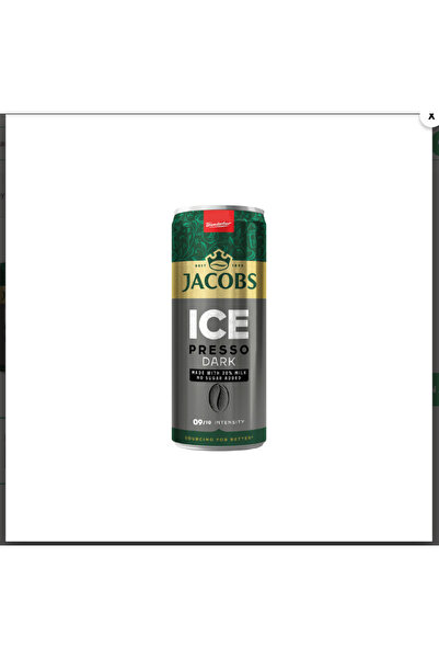 Jacobs Icepresso Dark Soğuk Kahve 250 ml x 12 Adet