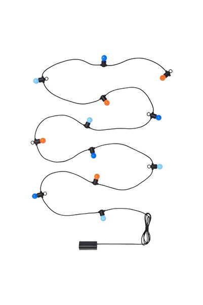 IKEA SOLVINDEN LED Light String 12 Bulbs, Battery/Outdoor Multicolor