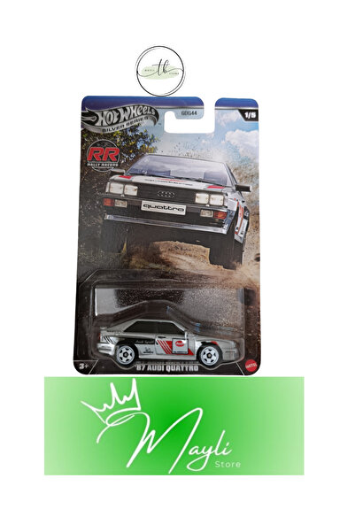 HOT WHEELS Silver Series RR Rally Racers 87 Audi Quattro 1/5 GDG44 JKX61-JA10
