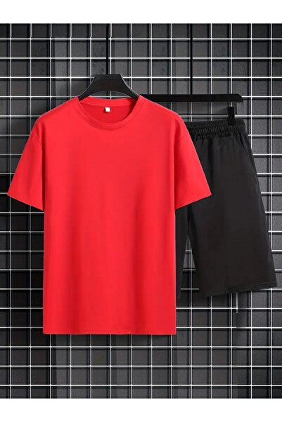 orwen life est. 2022 Unisex Basic Printless Shorts Cotton Wide Cut Oversize