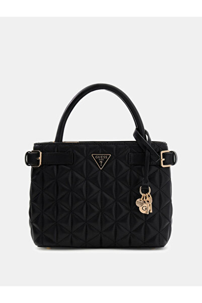 Guess Paisleigh Small Hand and Shoulder Women's Black Hand Bag Hwqg9883050-Bla