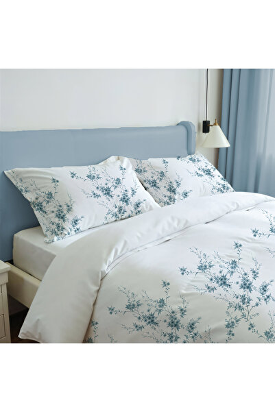 Cottage 6pcs country floral comforter set king size 220*240cm