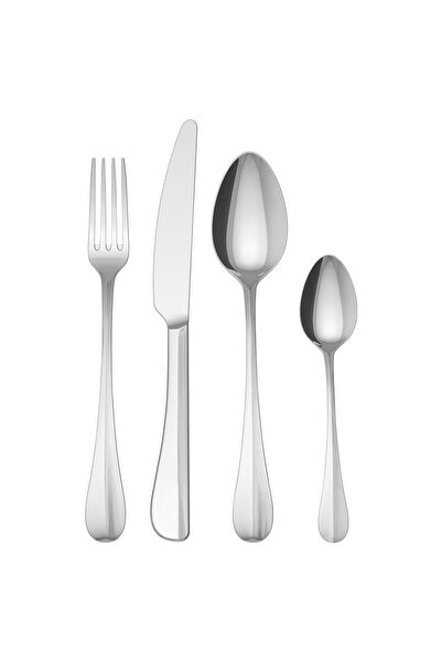 IKEA GAMMAN Cutlery Set, 24 Pieces, Stainless Steel