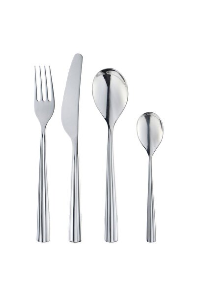 IKEA SJUGÄLSHAJ Cutlery Set, 24 Pieces, Stainless Steel