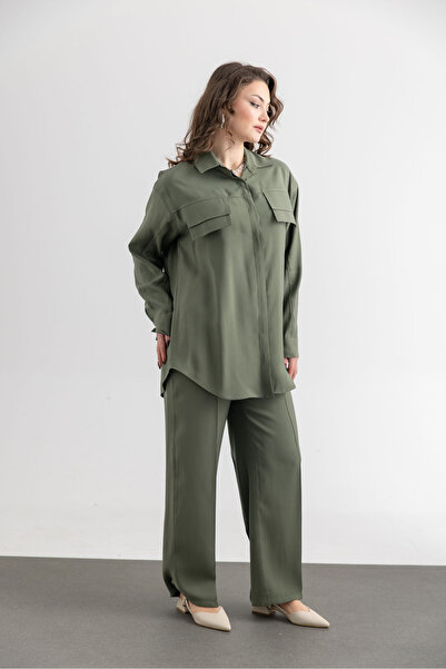 TUĞBA ERGÜL Women's Tunic Pants Set