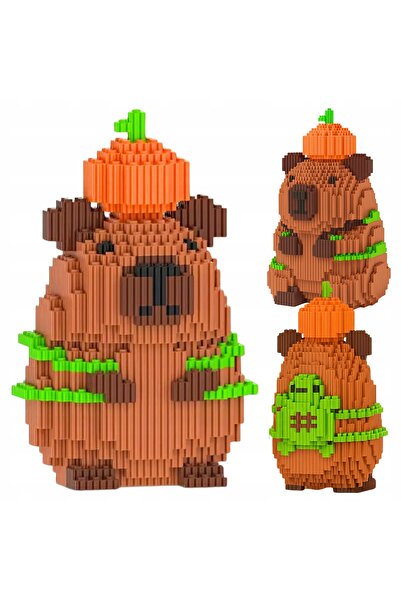 Other Set of building blocks: Capybara with Turtle and Apple, 1500 pieces.