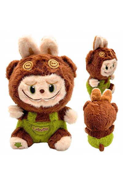Other Mascot with a smile, plush toy, Bubu, teddy bear doll, 25 cm, in clothes
