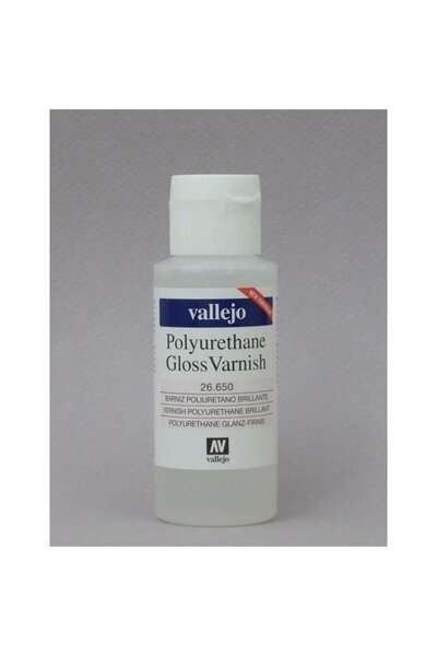 Vallejo 26650 60 ml. Poliüretan Parlak Vernik