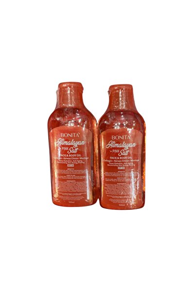 BONİTA عبوة من قطعتين من ملح الهيمالايا الوردي