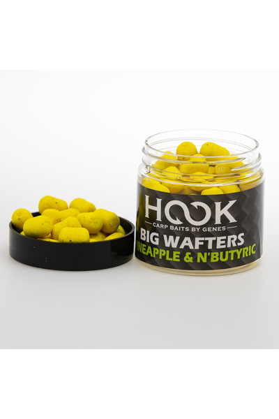 HOOK - Carp Baits By Genes Gantere mari 12/16mm (100ml) – Ananas și N’Butiric