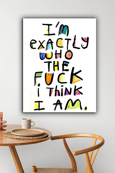postercraft Sunt exact pe numărul meu de cap, după cum cred că sunt. Poster d...