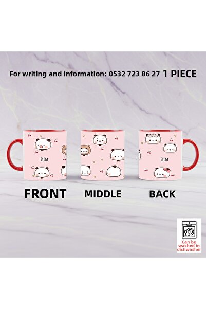 Ceymas Hediyelik هدية خاصة لعيد الحب من سلسلة BubuDudu، كوب عيد ميلاد Bubudud...