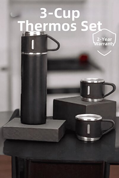 ARMÜZ Set termos portabil sub presiune cu o capacitate de 500 ml, ideal pentr...