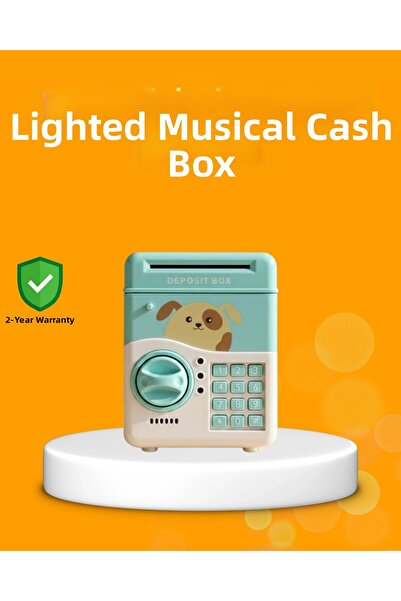 Epilons Seif electronic pentru copii cu combinație electronică, cu aspect de ...