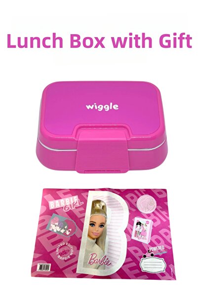 WİGGLE 1030ml Lunchbox New Single Layer 2 Compartment Stainless Steel Lunch B...