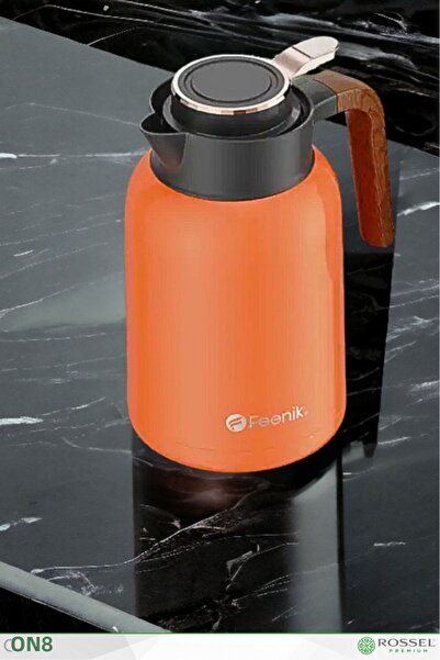 Rossel Premium ترمس LVN-23573 2000 مل برتقالي