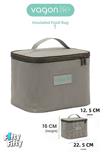 Vagonlife Θερμομονωμένη θερμομονωμένη τσάντα μεσημεριανού γεύματος Τσάντα μεσ...