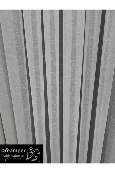 RÜYAPER Seria italiană de sezon nou Cortina de tul de cristal cu pliuri frecv...