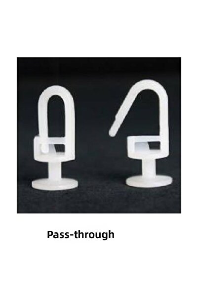 MOR SALKIM HOME Curtain Roller Snap-on (Pk 1000 Pieces Sale)