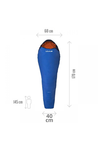 LAFUMA Active 10 Sleeping Bag Lfc1639 Lfc.8599 Blue-Right
